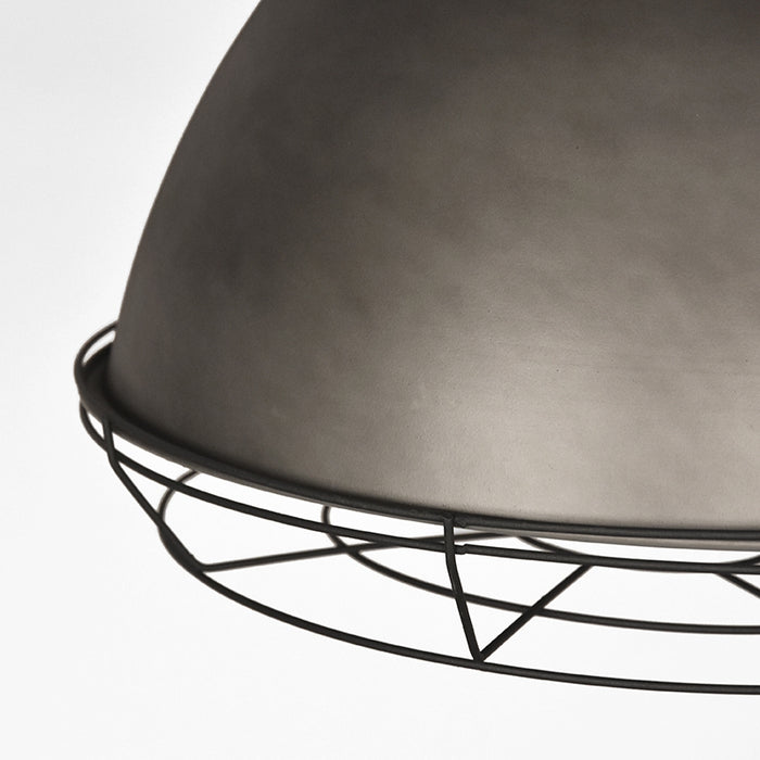 Hanglamp Spot Grote Metaal Burned Steel 47x47x52 cm-Hanglampen-LABEL51