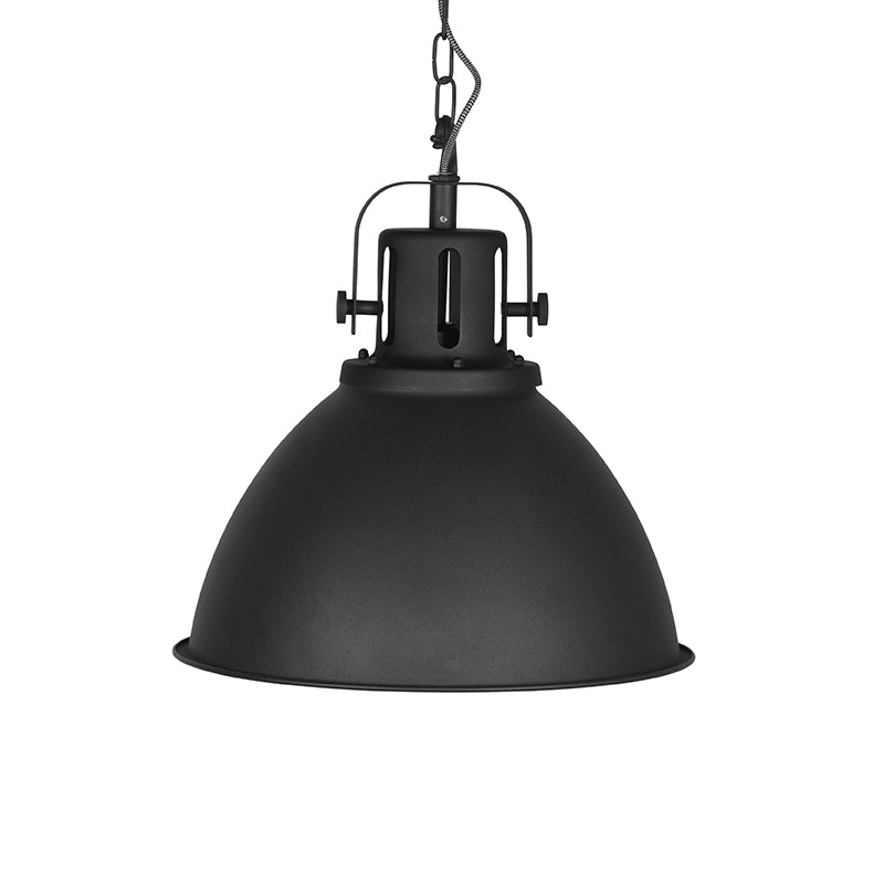Hanglamp Spot Grote Metaal Zwart 47x47x52 cm-Hanglampen-LABEL51