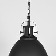 Hanglamp Spot Grote Metaal Zwart 47x47x52 cm-Hanglampen-LABEL51