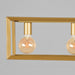 Hanglamp Tetto - Antiek goud - Metaal-Hanglampen-LABEL51