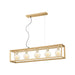 Hanglamp Tetto - Antiek goud - Metaal-Hanglampen-LABEL51