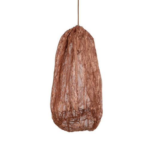 Hanglamp Tijdloze Uit Geel 30x30x48 cm-Hanglampen-PTMD