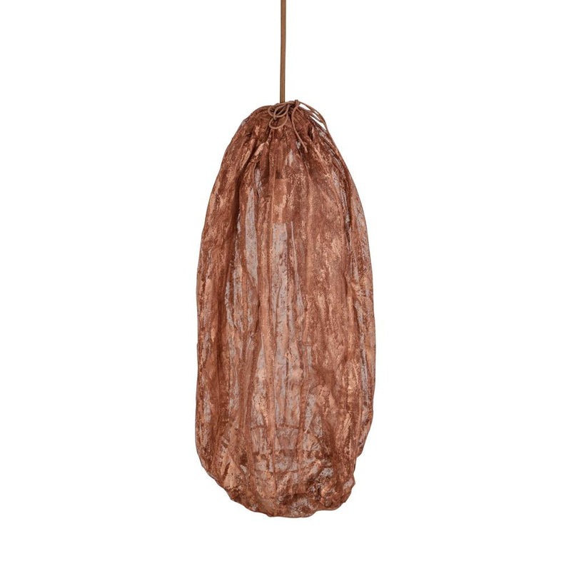 Hanglamp Tijdloze Uit Geel 30x30x48 cm-Hanglampen-PTMD