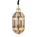 Hanglamp Tijdloze Uit Geel 39x39x93 cm-Hanglampen-PTMD