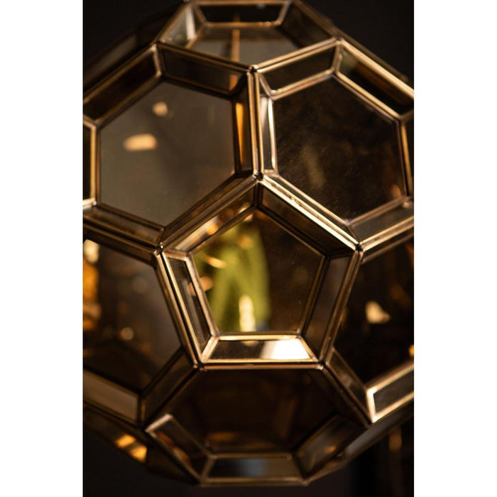 Hanglamp Tijdloze Uit Geel 49x49x50 cm-Hanglampen-PTMD