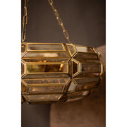Hanglamp Tijdloze Uit Geel 70x70x21 cm-Hanglampen-PTMD