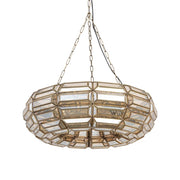 Hanglamp Tijdloze Uit Geel 70x70x21 cm-Hanglampen-PTMD
