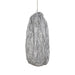 Hanglamp Tijdloze Uit Grijs 30x30x48 cm-Hanglampen-PTMD