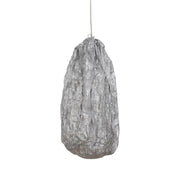Hanglamp Tijdloze Uit Grijs 30x30x48 cm-Hanglampen-PTMD