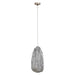 Hanglamp Tijdloze Uit Grijs 30x30x48 cm-Hanglampen-PTMD
