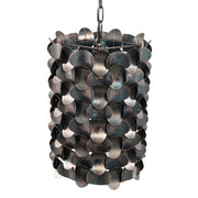 Hanglamp Tijdloze Uit Zwart 32x32x148 cm-Hanglampen-PTMD