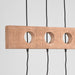 Hanglamp Timber Speelse Metaal Zwart 5x90x53 cm-Hanglampen-LABEL51