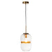 Hanglamp Transparant Kunststof 18 cm 18x18x35 cm-Hanglampen-J-Line
