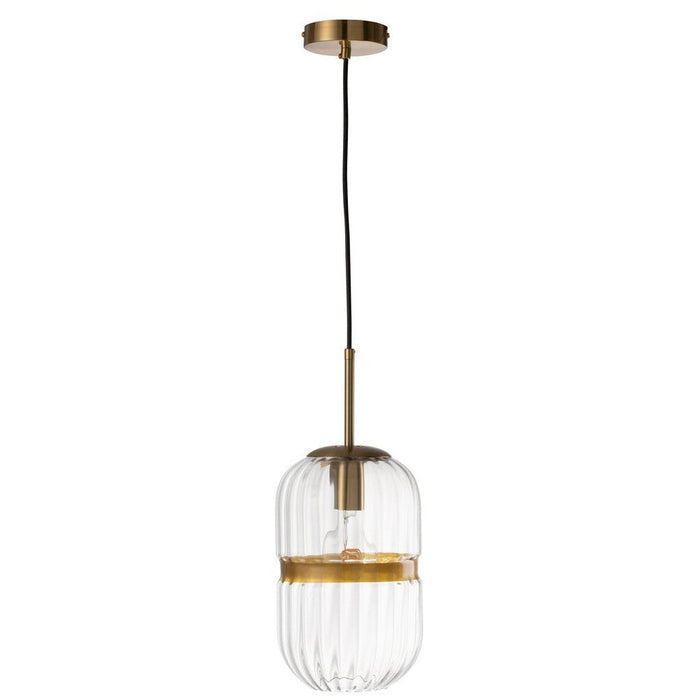 Hanglamp Transparant Kunststof 18 cm 18x18x35 cm-Hanglampen-J-Line