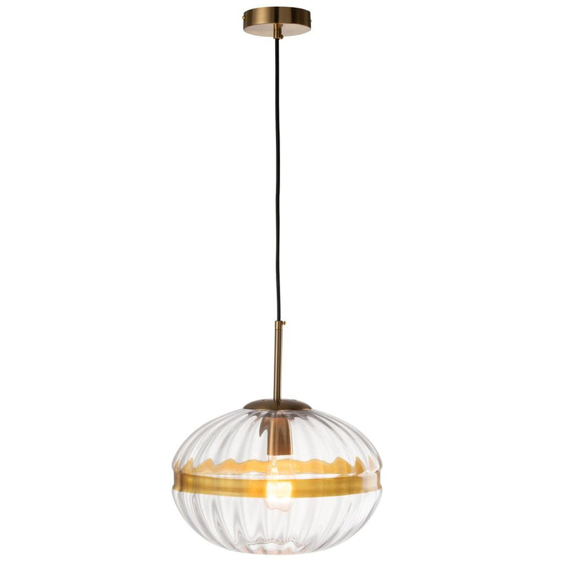 Hanglamp Transparant Kunststof Ovaal 30 cm 30x30x30 cm-Hanglampen-J-Line