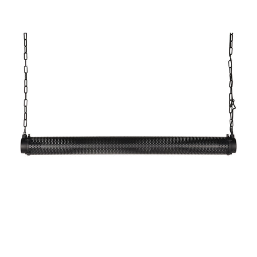 Hanglamp Tube Zeer Metaal Zwart 13x130x13 cm-Hanglampen-LABEL51