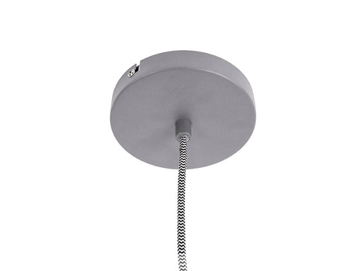 Hanglamp Tuned - IJzer Muisgrijs - 35x35cm-Hanglampen-Leitmotiv