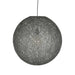 LABEL51 Hanglamp Twist - Grijs - Vlas - XL-Tafellampen-LABEL51