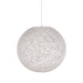 LABEL51 Hanglamp Twist - Wit - Vlas - L-Tafellampen-LABEL51