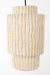 Hanglamp Arjun Tall Katoen Beige Ø20x38 cm E27-Tafellampen-Creating Home