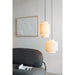 Hanglamp Versier Je Cotton Beige 25x25x30 cm-Hanglampen-Creating Home