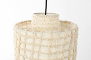 Hanglamp Versier Je Cotton Beige 25x25x30 cm-Hanglampen-Creating Home
