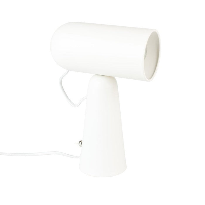 Hanglamp Vesper Metaal Wit 18.5x8.5 cm E27-Tafellampen-Creating Home