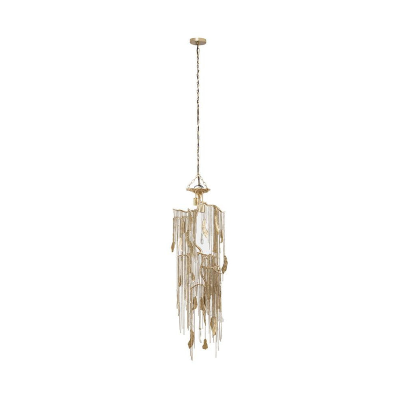 Hanglamp Wilco Geel 98 cm-Hanglampen-PTMD