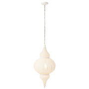 Hanglamp Wit Electrical part L 40 cm 40x40x86 cm-Hanglampen-J-Line
