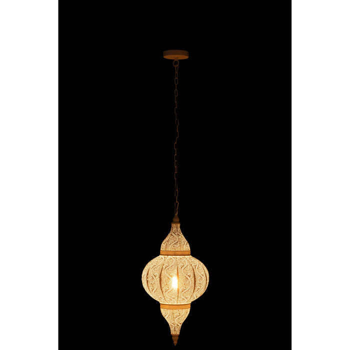 Hanglamp Wit Electrical part S 32 cm 32x32x65 cm-Hanglampen-J-Line