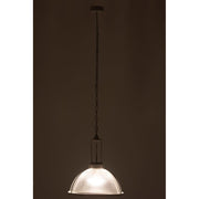 Hanglamp Wit Glas Rond 47 cm 47x47x158 cm-Hanglampen-J-Line