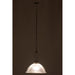 Hanglamp Wit Glas Rond 47 cm 47x47x158 cm-Hanglampen-J-Line