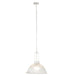 Hanglamp Wit Glas Rond 47 cm-Hanglampen-J-Line