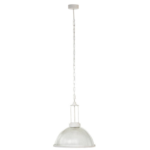 Hanglamp Wit Glas Rond 47 cm-Hanglampen-J-Line