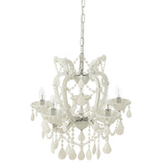 Hanglamp Wit Ijzer Antiek 53 cm 53x53x57 cm-Hanglampen-J-Line