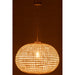 Hanglamp Wit Metaal Rond 60 cm-Tafellampen-J-Line