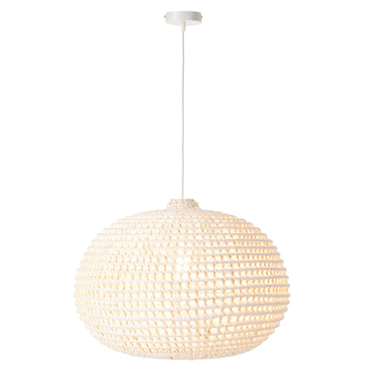 Hanglamp Wit Metaal Rond 60 cm-Hanglampen-J-Line