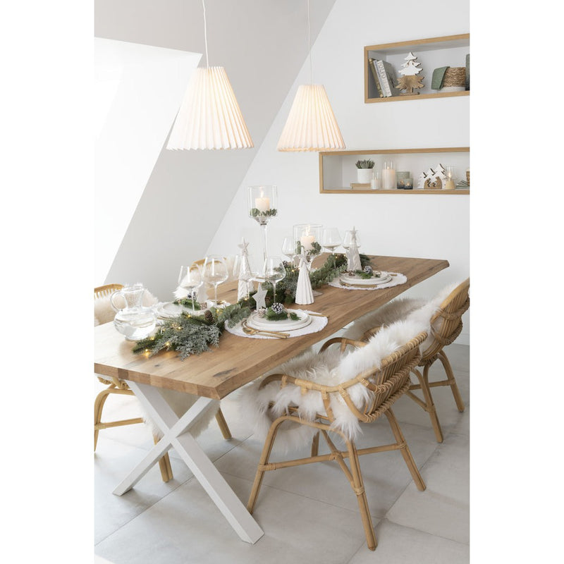 Hanglamp Wit Paper 37 cm Lamp 36.83x36.83x29.21 cm-Hanglampen-J-Line