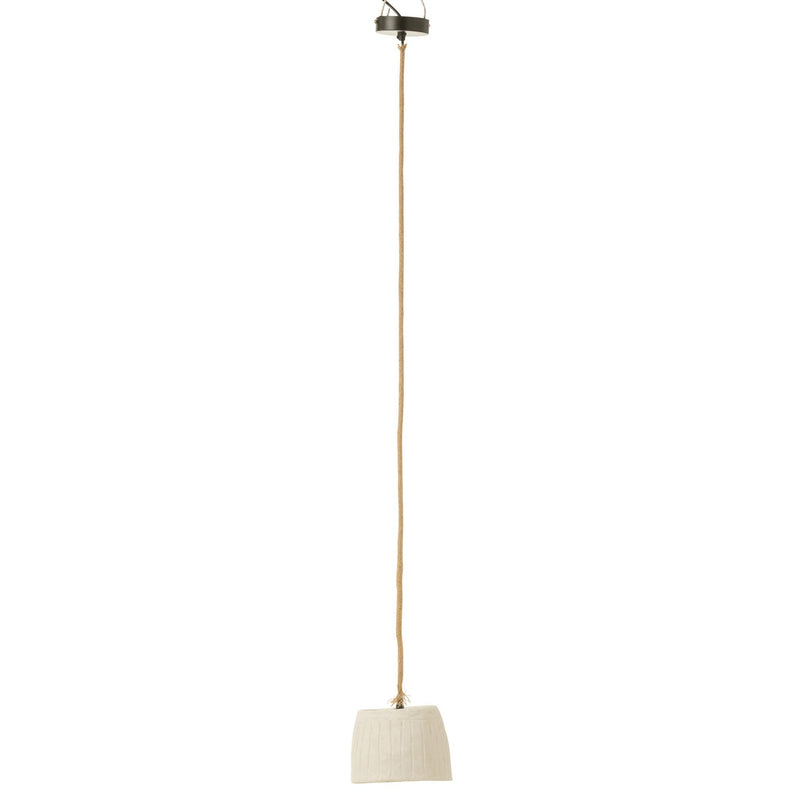 Hanglamp Wit Paper S 20 cm 20x20x15 cm-Hanglampen-J-Line
