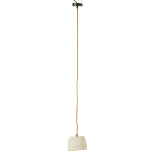 Hanglamp Wit Paper S 20 cm 20x20x15 cm-Hanglampen-J-Line