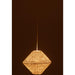 Hanglamp Wit Raffia L 40 cm-Tafellampen-J-Line