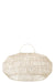 Hanglamp Wit Rotan M 58 cm 58x58x42 cm-Hanglampen-J-Line