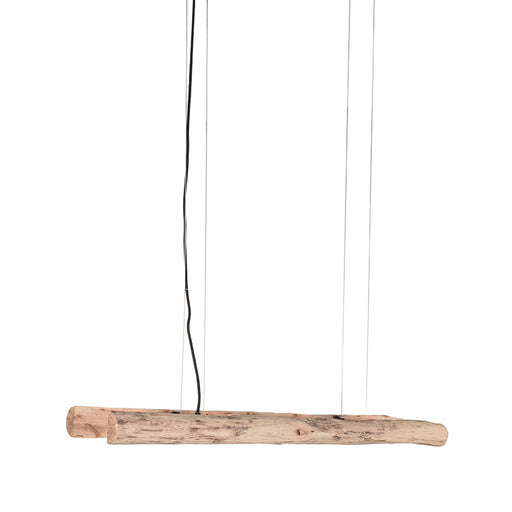 LABEL51 Hanglamp Woody - Naturel - Hout - 4-Lichts-Tafellampen-LABEL51