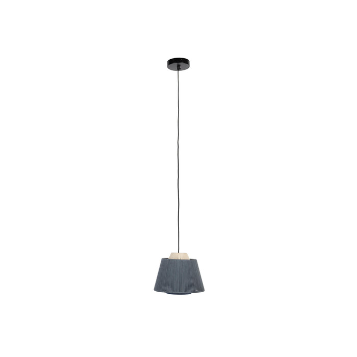 Hanglamp Yumi Polyester Blauw Ø26x20 cm Irrelevant-Tafellampen-Creating Home