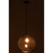 Hanglamp Zilver Glas L 30 cm-Hanglampen-J-Line