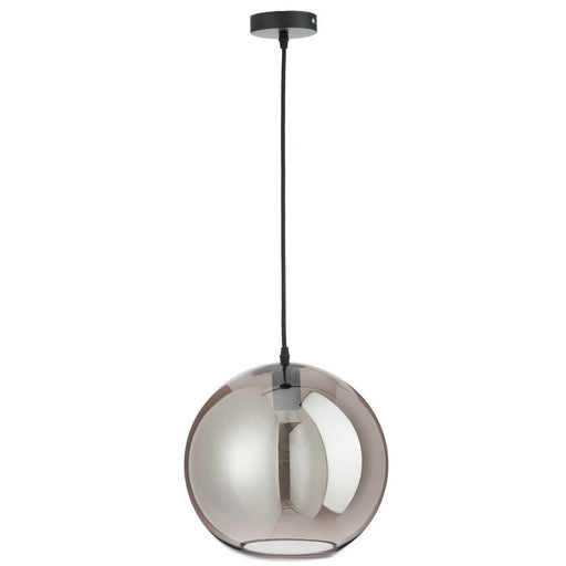 Hanglamp Zilver Glas L 30 cm-Hanglampen-J-Line