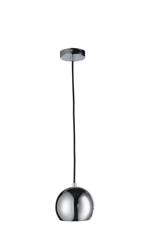 Hanglamp Zilver Metaal S 15 cm 15x15x120 cm-Hanglampen-J-Line
