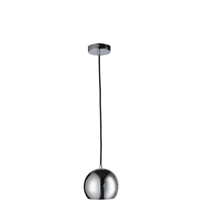 Hanglamp Zilver Metaal S 15 cm 15x15x120 cm-Hanglampen-J-Line
