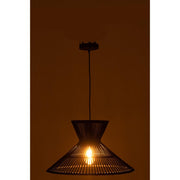Hanglamp Zwart Bamboe S 53 cm 53x53x147 cm-Hanglampen-J-Line