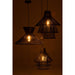 Hanglamp Zwart Bamboe S 53 cm-Hanglampen-J-Line